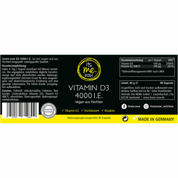 etikett vitamin D3 1