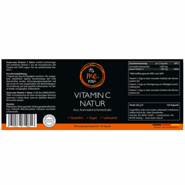 etikett vitamin c 1